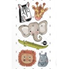 Sweet safari temporary tattoos - Pico