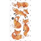 Red foxes temporary tattoos - Pico