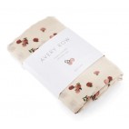 Couverture en mousseline de coton biologique Peches - Avery Row Avery Row