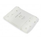 Nettle scatter organic cotton muslin blanket - Avery Row