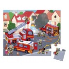 24-pieces Firefighter Valisette Puzzle - Janod