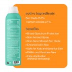 Clear mineral spray SPF+ 50 children - Thinksport