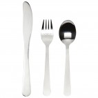 Cloth placemat with utensils Morning Meadow - Now Design