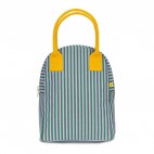 Zipper Lunch Bag Candy Stripe Grass - Fluf
