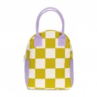 Zipper Lunch Bag Checks Pear - Fluf
