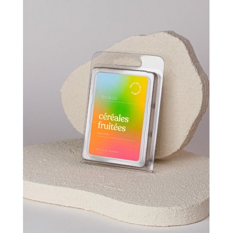 Fruity cereals soy candle - Feu & Co