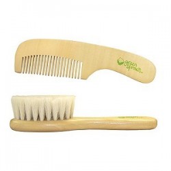 Set Brosse et Peigne en Bois - Green Sprouts Green Sprouts